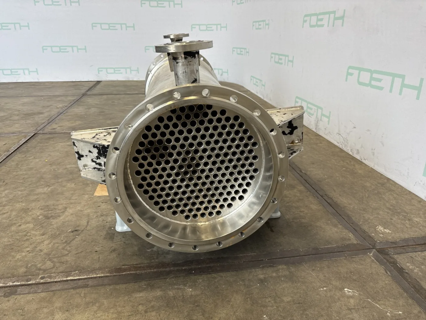 Zürcher AG Apparatebau 25 m² (tubes Hastelloy C22) - Shell and tube heat exchanger - 6