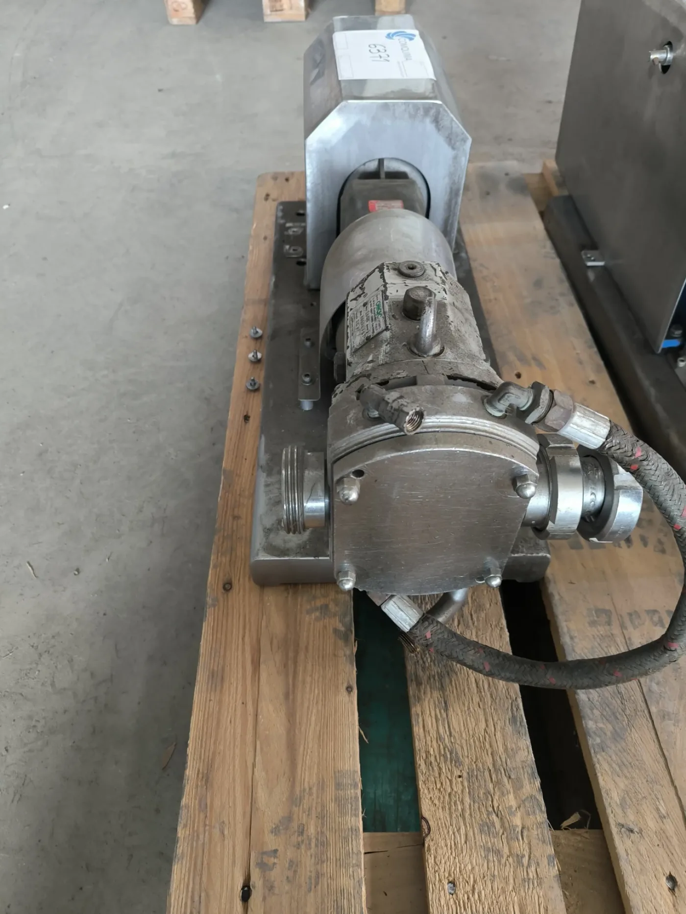 LOBE PUMP OMAC B110 L/ST 0.75 KW - 3