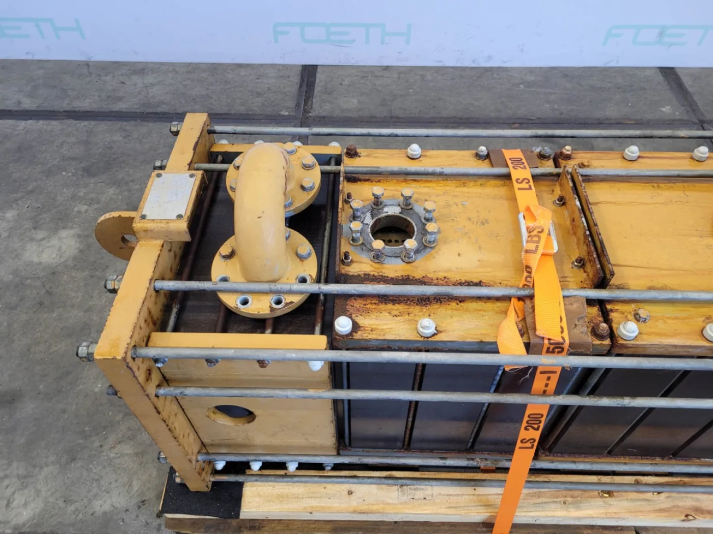 Vicarb Deutschland GmbH "Block, Graphite" 16,2m² - Shell and tube heat exchanger - 3