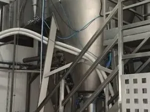 USED STAINLESS STEEL 316 22-36 KG-H SPRAY DRYER