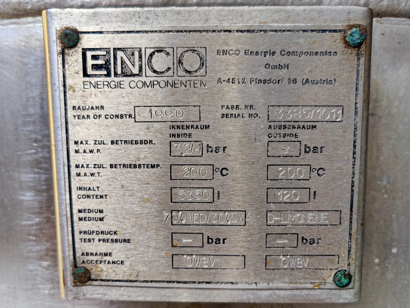 Enco (bio-)reactor 5350 Ltr. - Bioreactor - 4
