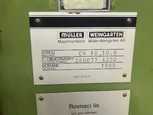 Straightening Press-MÜLLER 10 tons