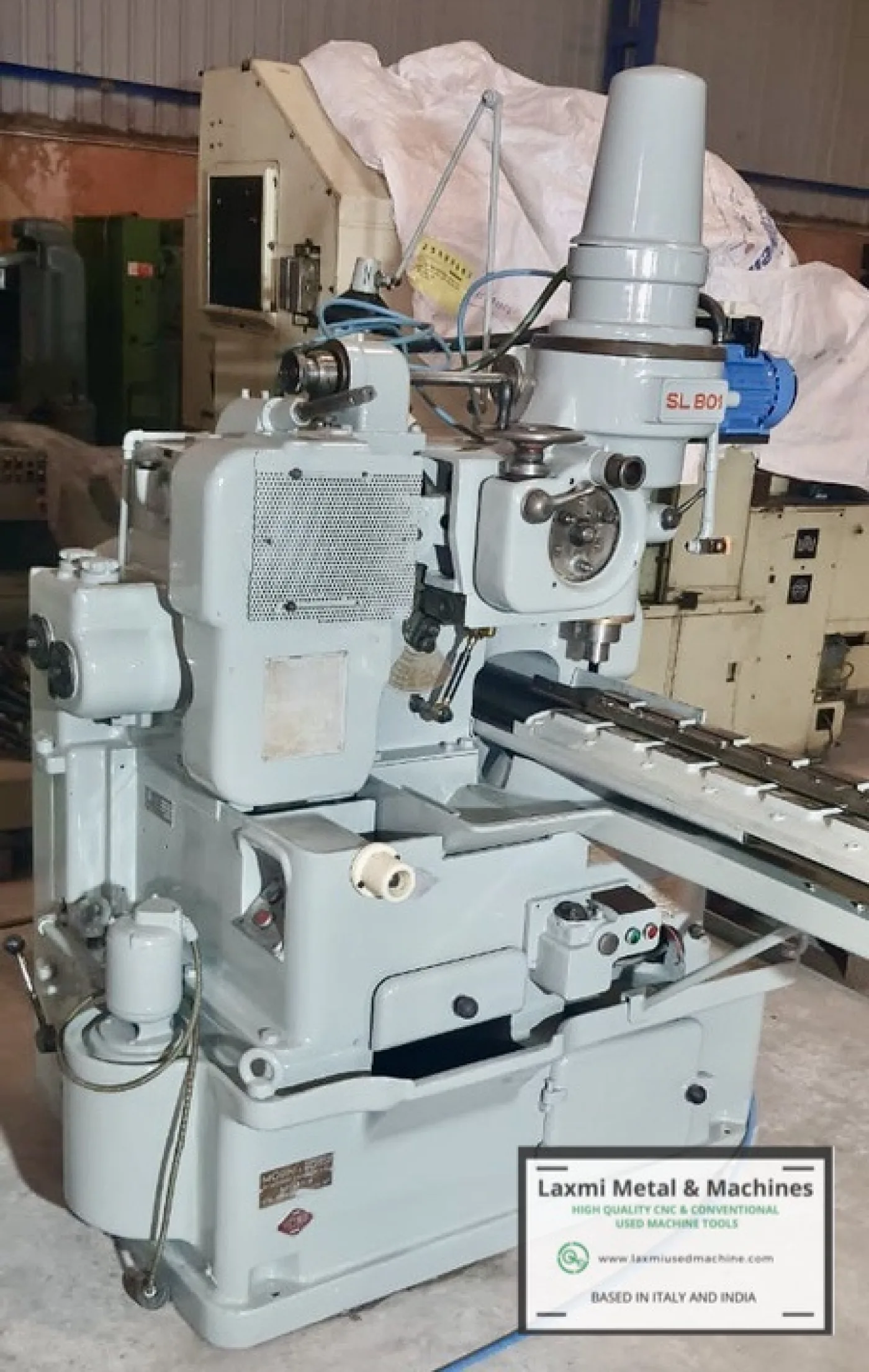 HIGH SPEED GEAR SHAPER, PAMA OMA - SL 801 with RACK CUTTING ATTACHMENT - Laxmi Metal & Machines, Rohtak - 2