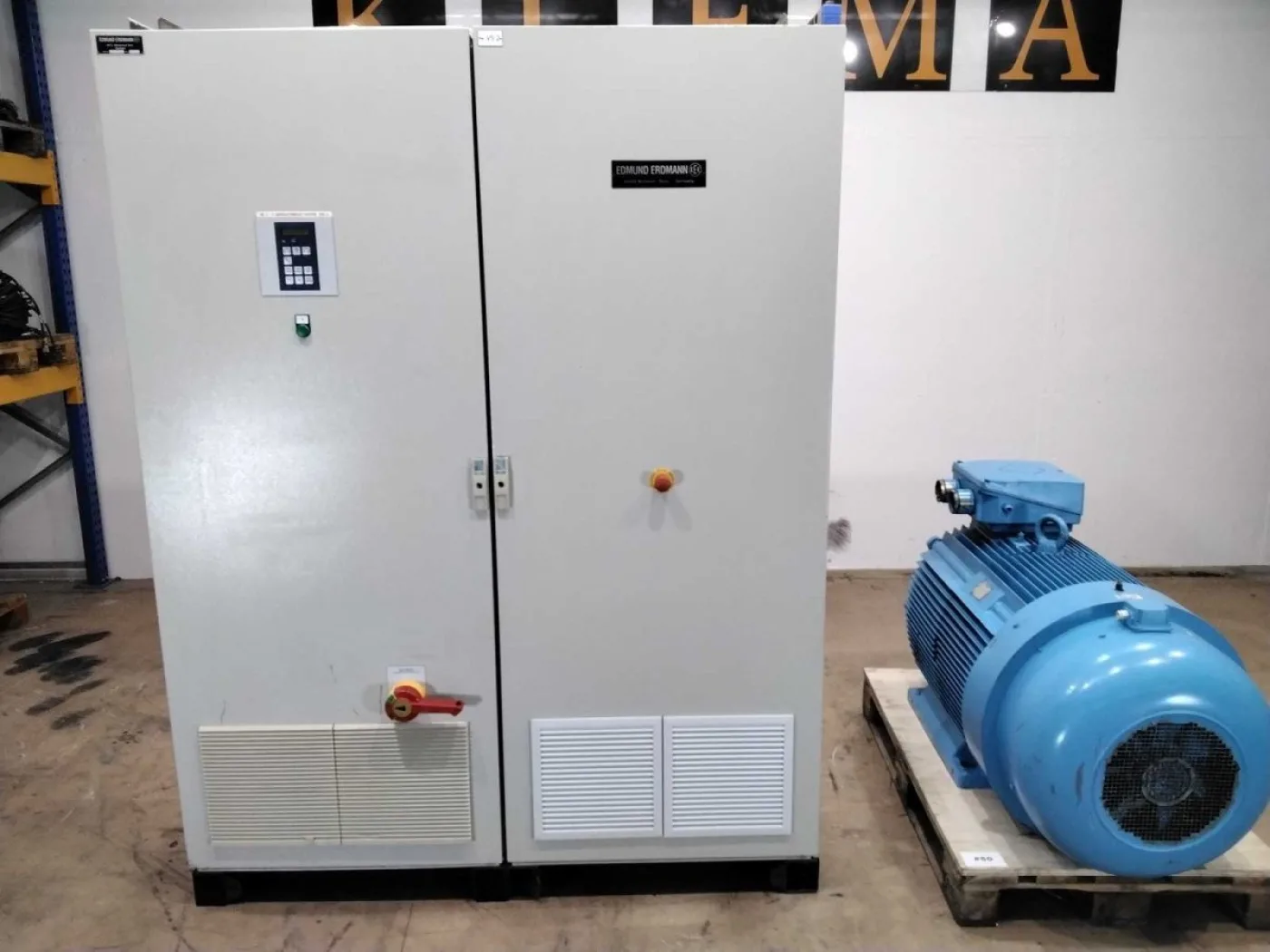 VEM Elektromotor inkl. ABB-Steuerschrank mit Umformer - 1