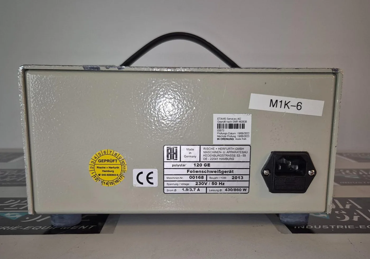 Rische + Herfurth Folienschweißgeräte Polystar 120 GE - 5
