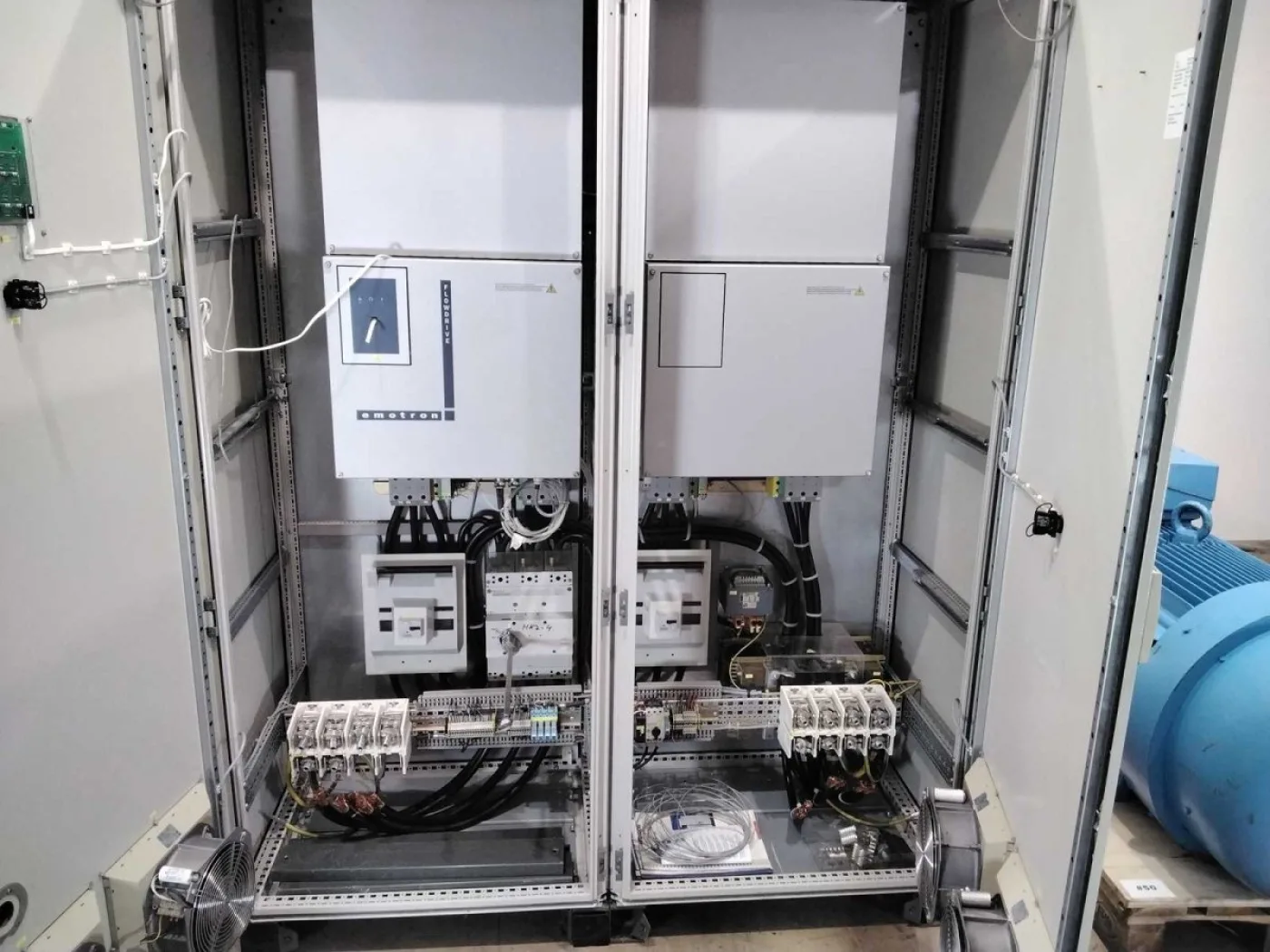 VEM Elektromotor inkl. ABB-Steuerschrank mit Umformer - 8
