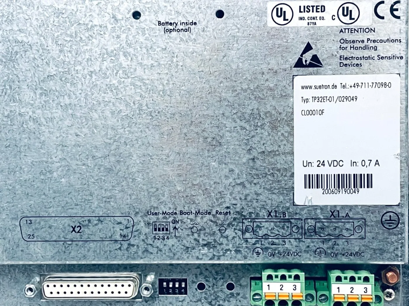 Sütron Touch-panel TP32ET-01/029049 - 3