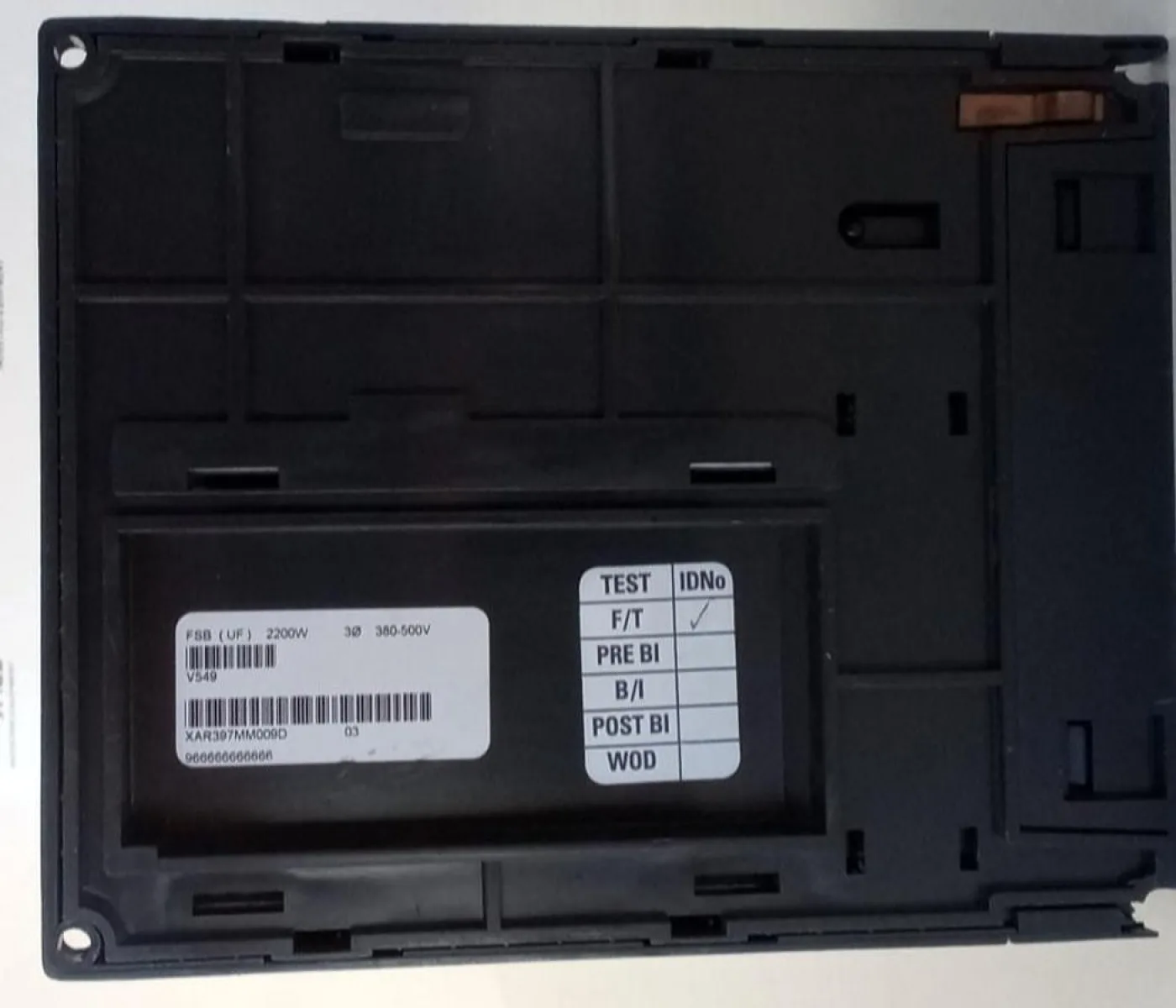 Siemens MICROMASTER 6SE9215-8DB40 Frequency Converter - 3
