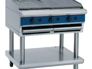 Blue Seal LPG Chargrill with Leg Stand G596-LS-LPG - islandcatering