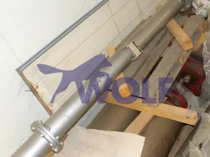 Wärmetauscher (Dekristalisator) WOLF - Type G-C-1,5/20 in Normalstahlausführung.