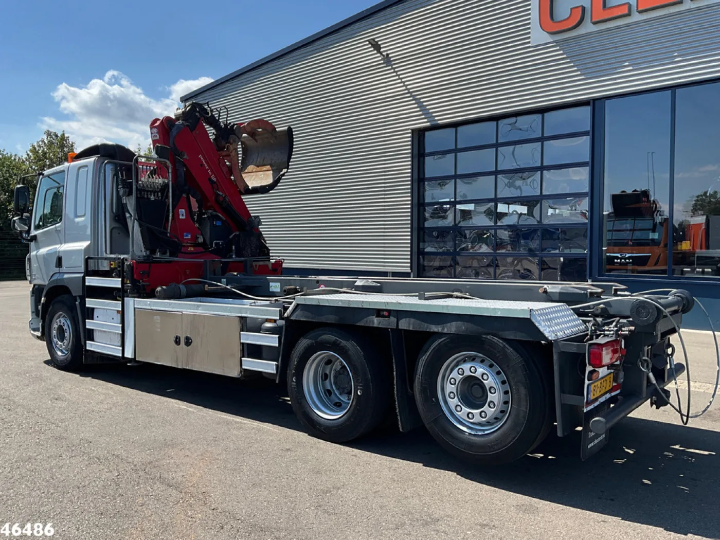 DAF FAN CF 440 Euro 6 HMF 16 Tonmeter Z-kraan Just 243.052 km! - 3
