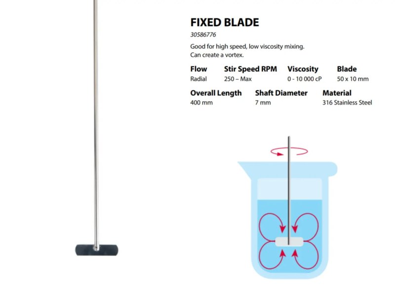 Ohaus Stirrer Shafts