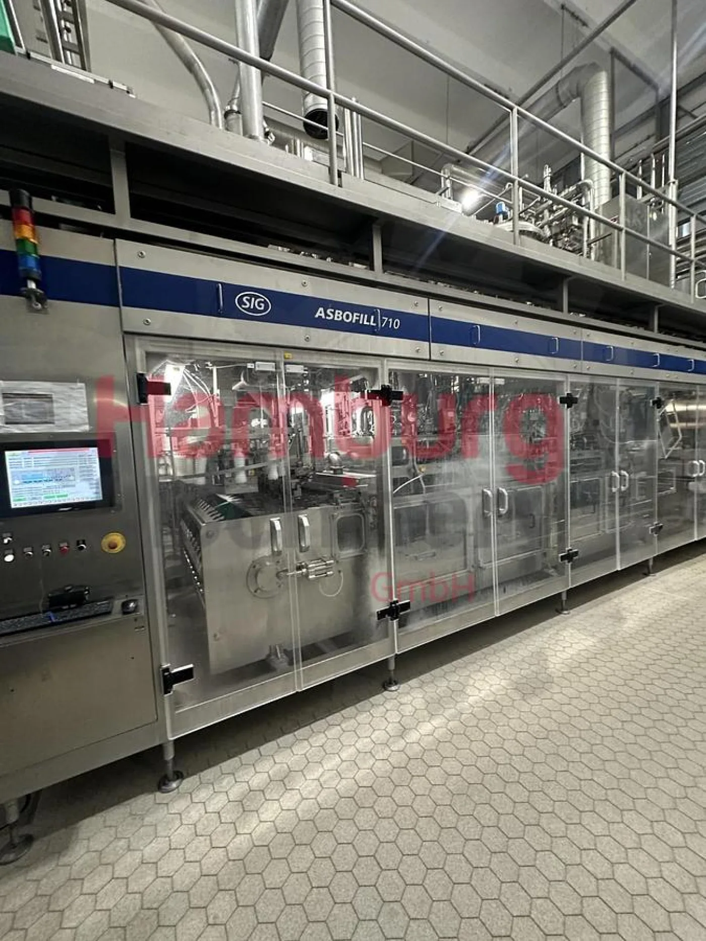 Aseptic PET Bottle filling machine - SIG Asbofill 710 - 7