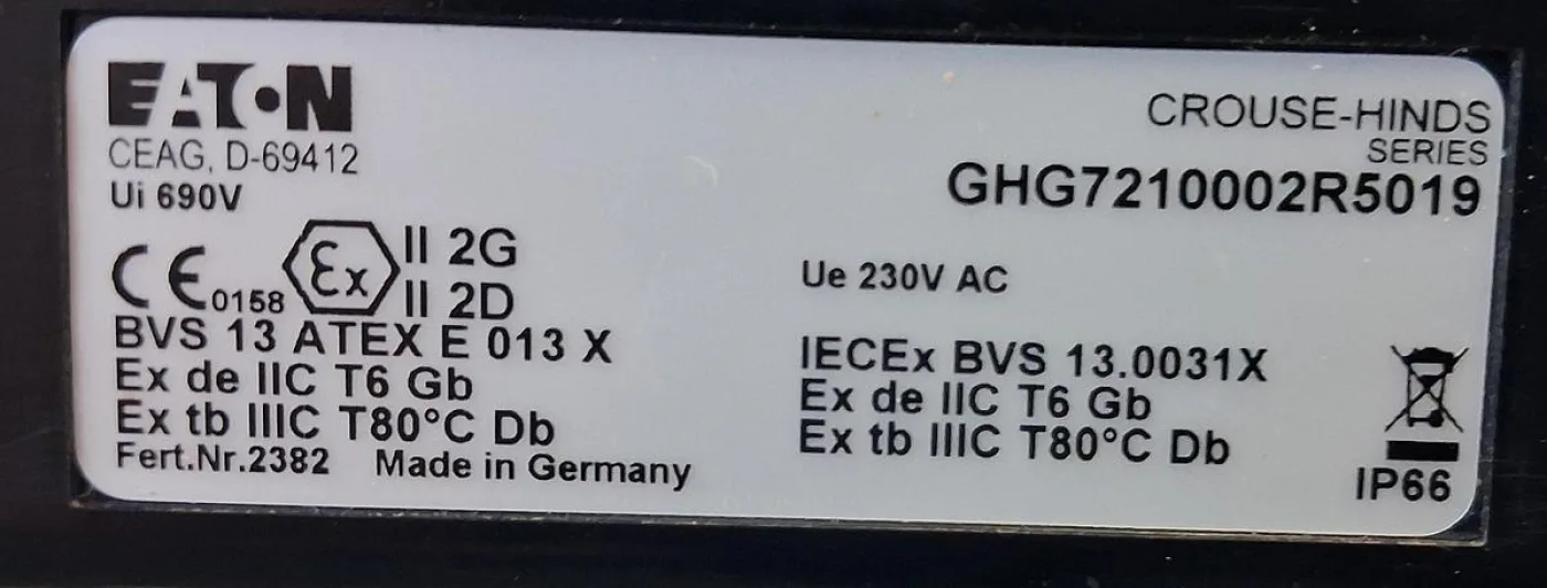 eltherm EX Box REG/DIS Explosion Proof Temperature Control System - 5