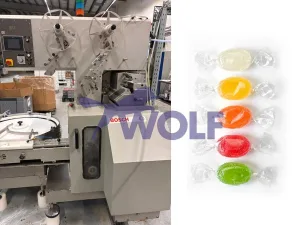 Bonbon Wickelmaschine Bosch - Type BVH-1800-A mit circa 1000 Stck/min