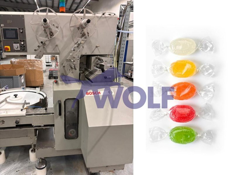 Bonbon Wickelmaschine Bosch - Type BVH-1800-A mit circa 1000 Stck/min