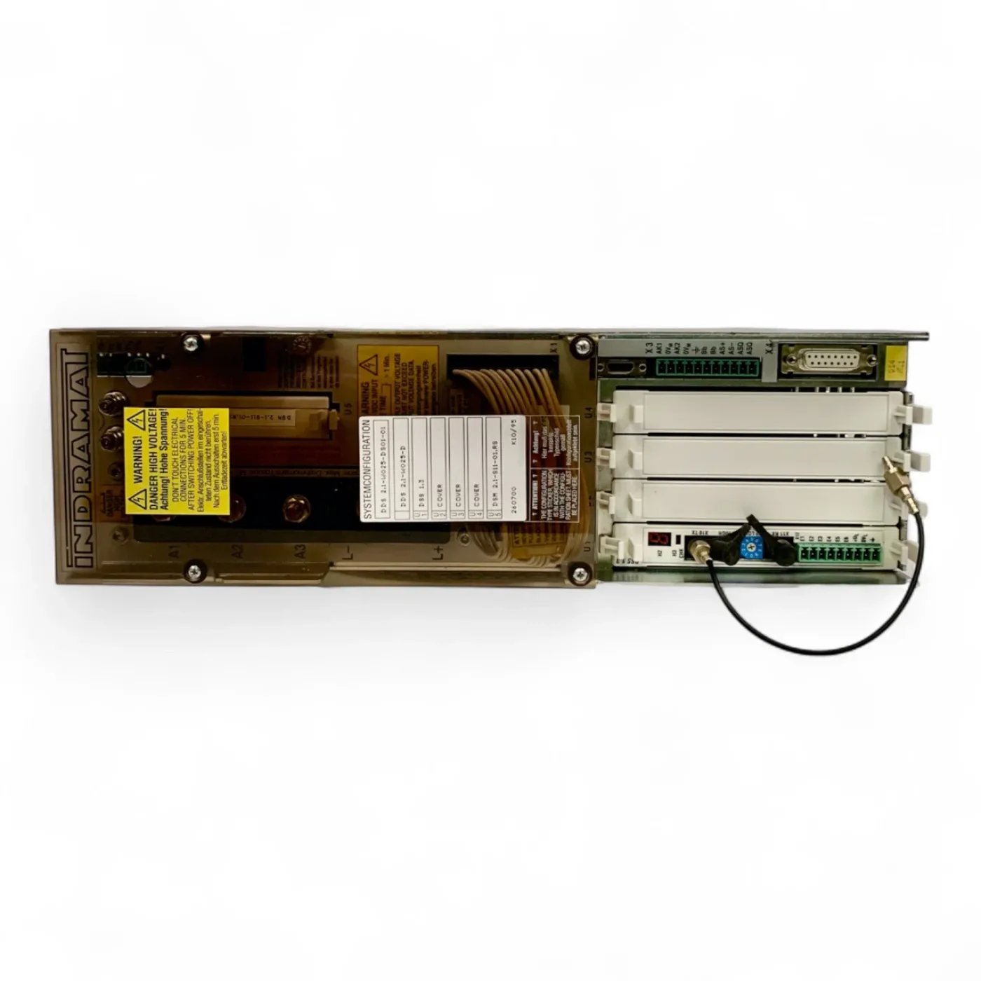 INDRAMAT AC Servo Controller DDS 2.1-W025-DS01-01 Servoverstärker - 4