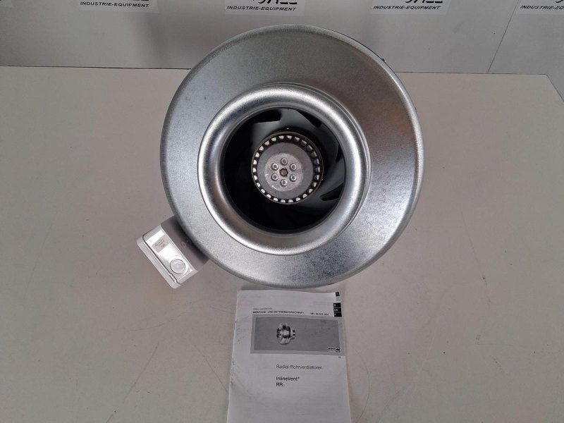 Helios RR EC 250 Radial-Rohrventilator