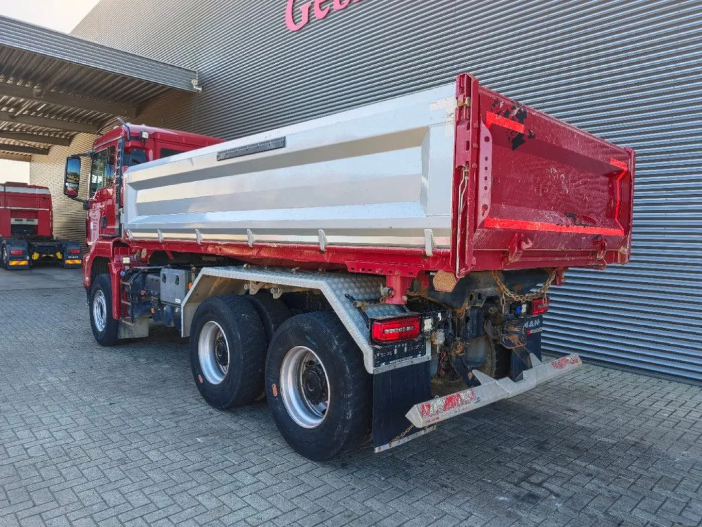 MAN TGS 26.460 6x4 Schwarzmuller 3 Seiten Kipper! - 3