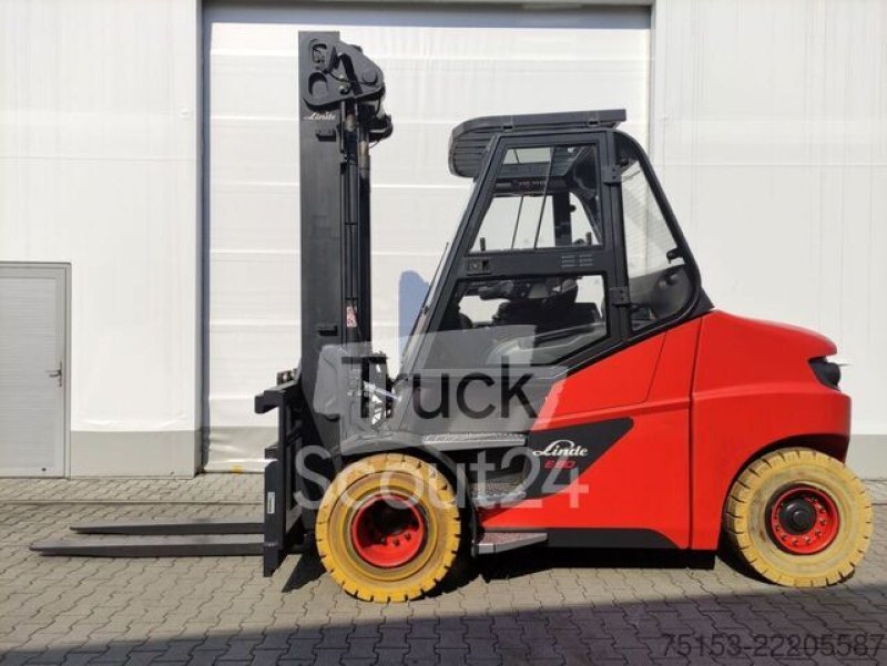 Linde E80KDD, UVV, Lack u. Reifen weiß NEU)