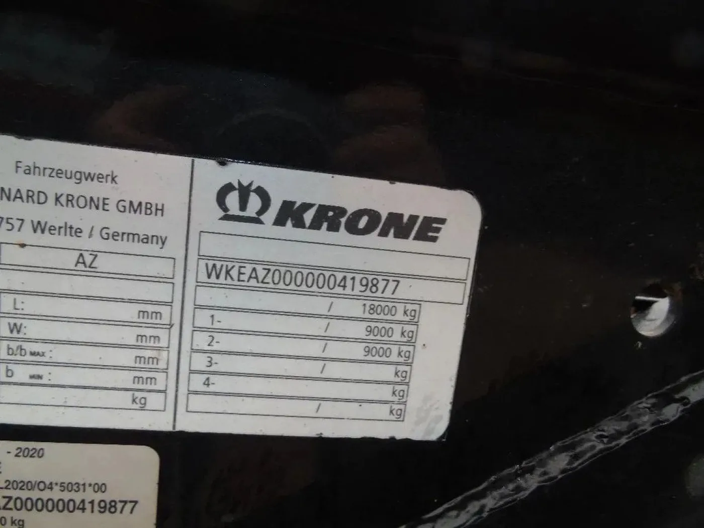 Krone 2 2 AXLE BPW + BDF SYSTEM - 4