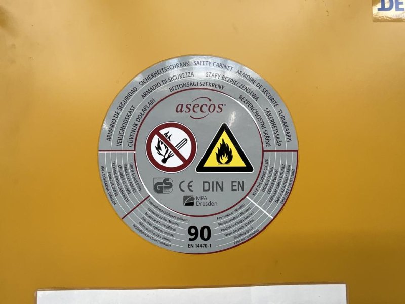 2012 Asecos Asecos 90 Minute Flammable Storage Cabinet