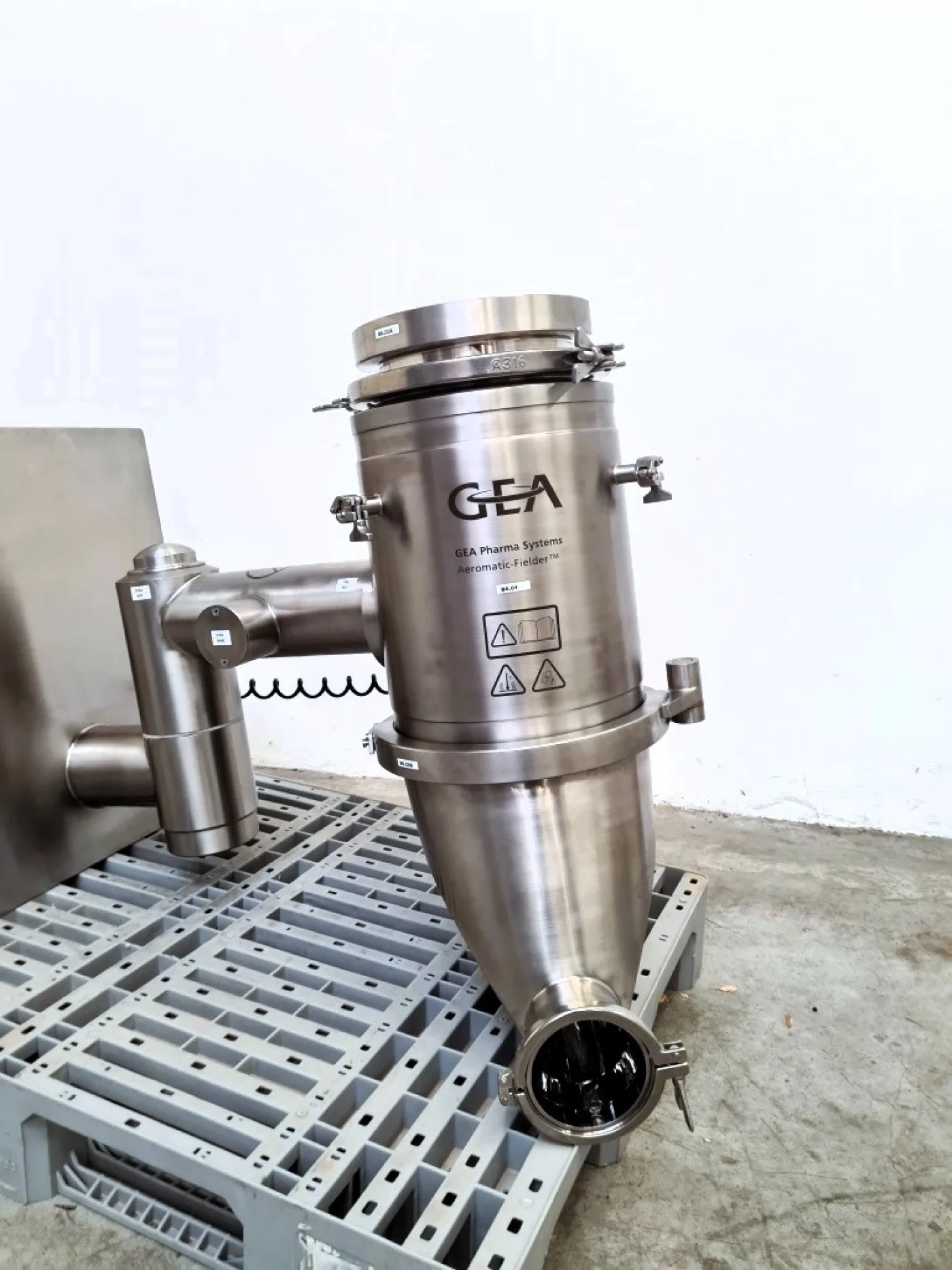 MULINO GRANULATORE CONICO – GEA AEROMATIC FIELDER – MOD. NPS MILL - 7