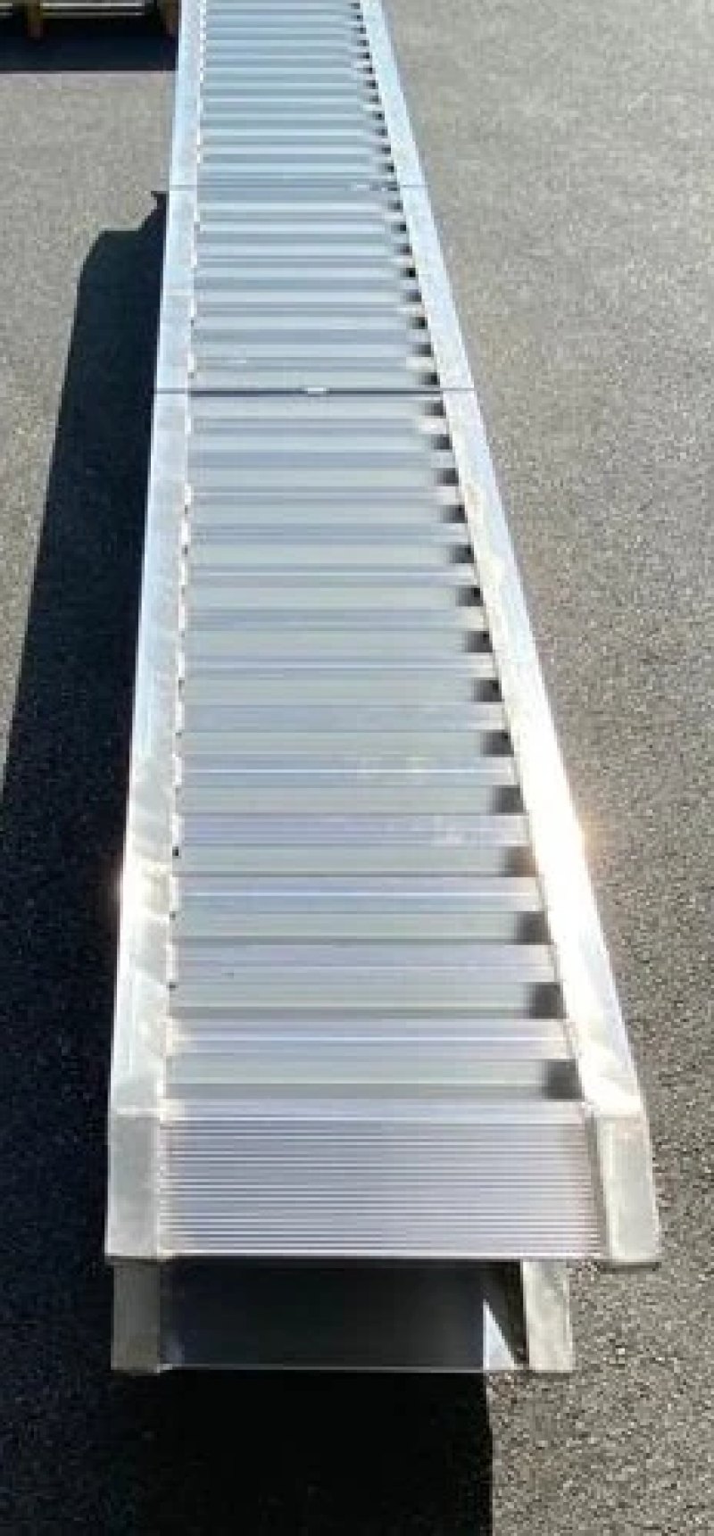 8t Aluminium Laderampen / Verladerampe / Auffahrrampen