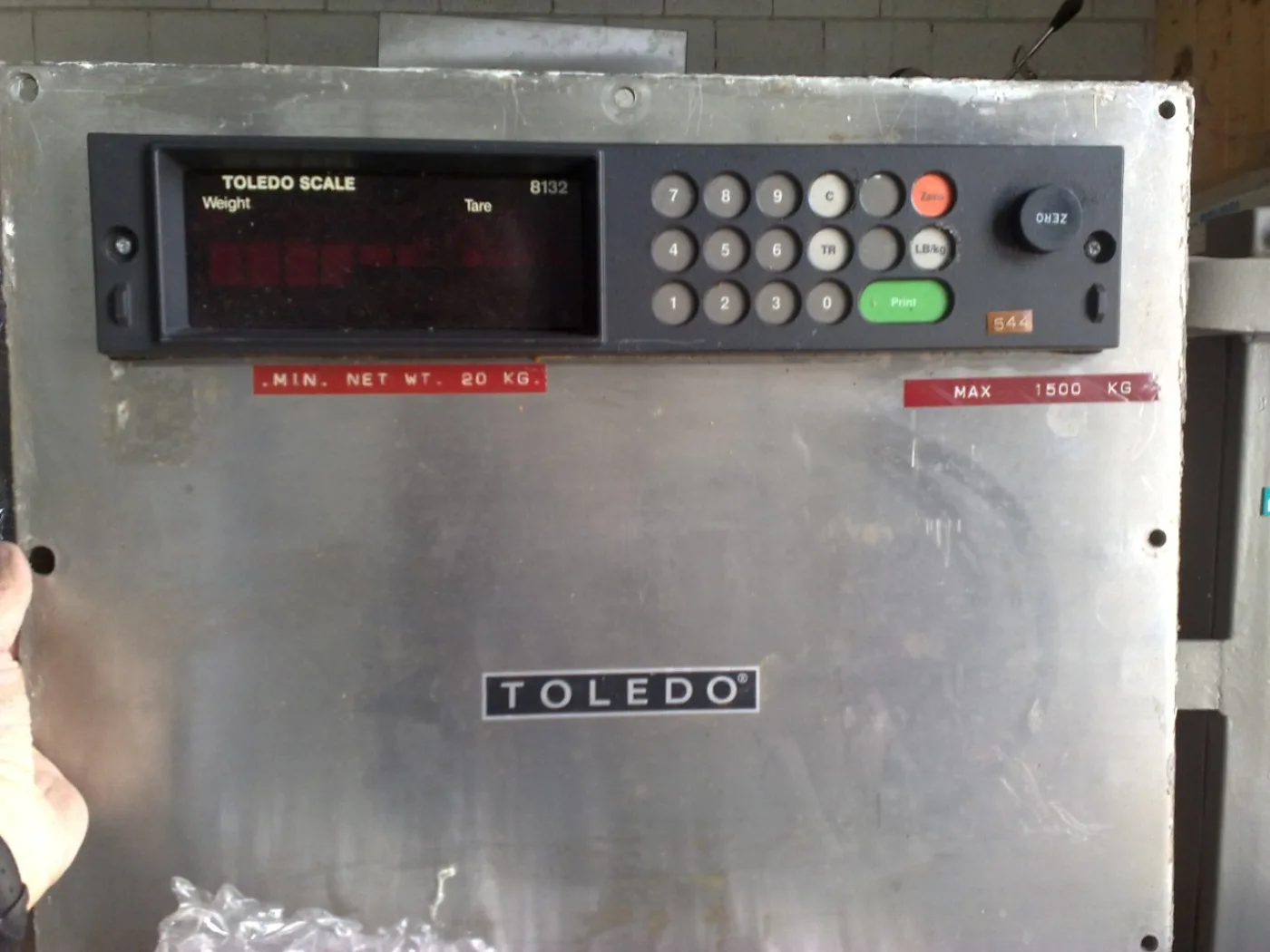 BILANCIA DA PAVIMENTO – TOLEDO – 8132 - 2