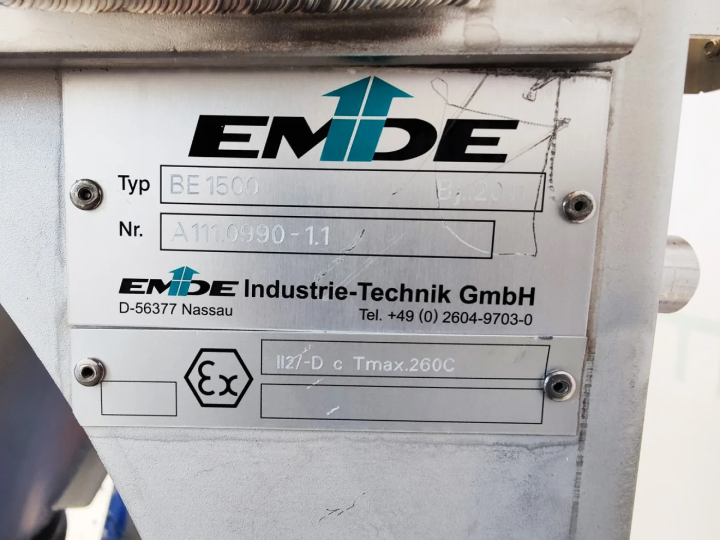 Emde Nassau Big-Bag Emptying unit - Miscellaneous transport - 5