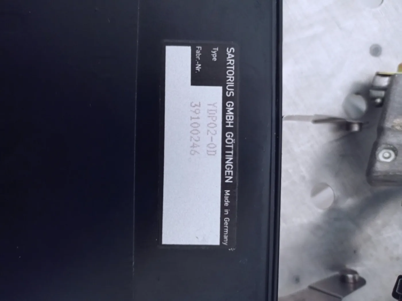 STAMPANTE DATI – SARTORIUS – MOD. YDP02-0D - 3