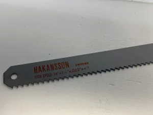 LAME DE SCIE "HAKANSSON" TYPE 350x32x1,6 4 dents