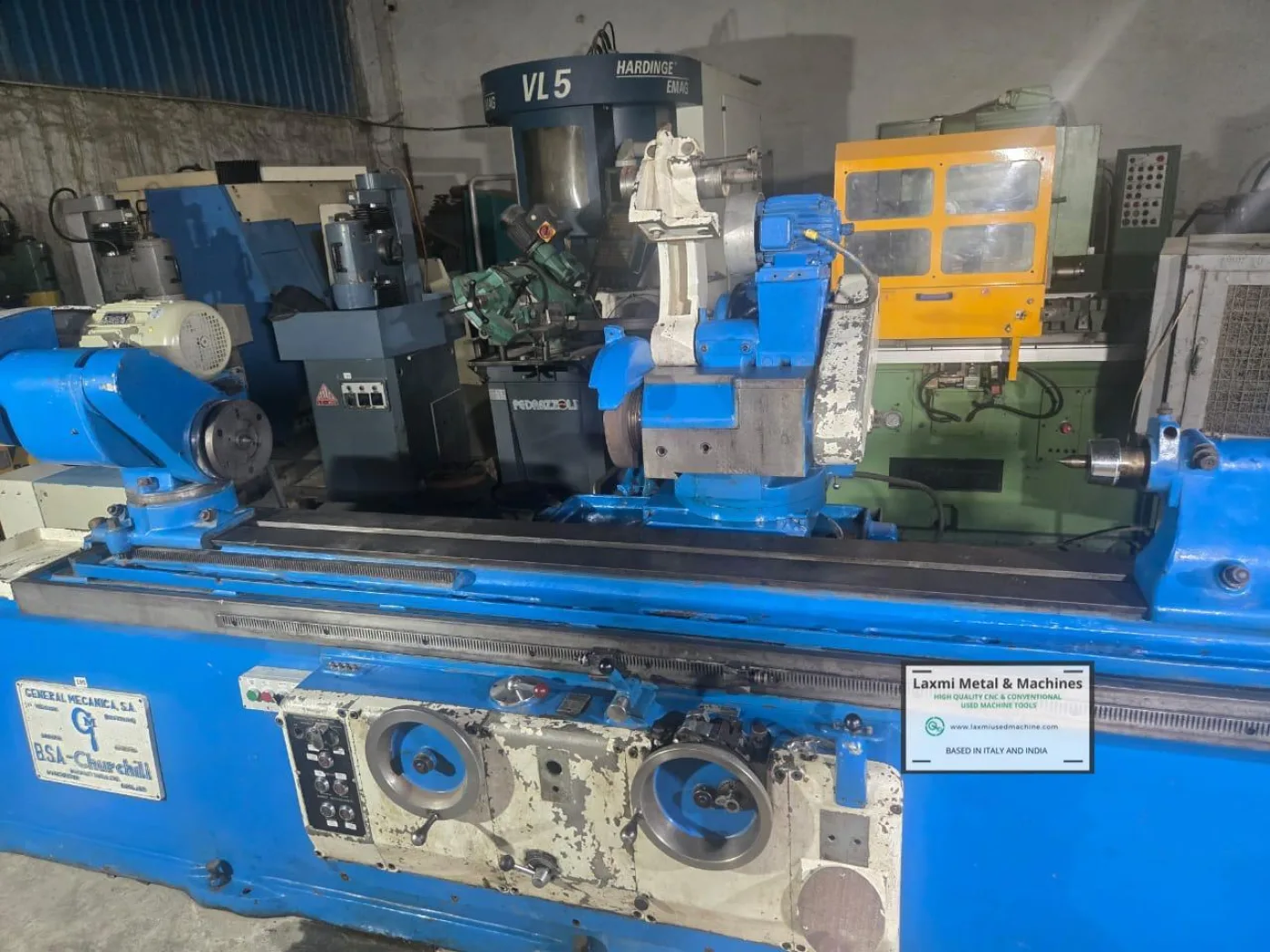 CYLINDRICAL GRINDER, CHURCHILL - 215 X 2000 - Laxmi Metal & Machines, Rohtak - 7