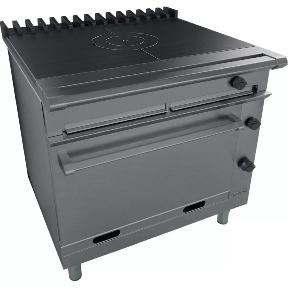 Falcon Chieftain Single Bullseye Propane Gas Oven Range G1006BX-P - islandcatering