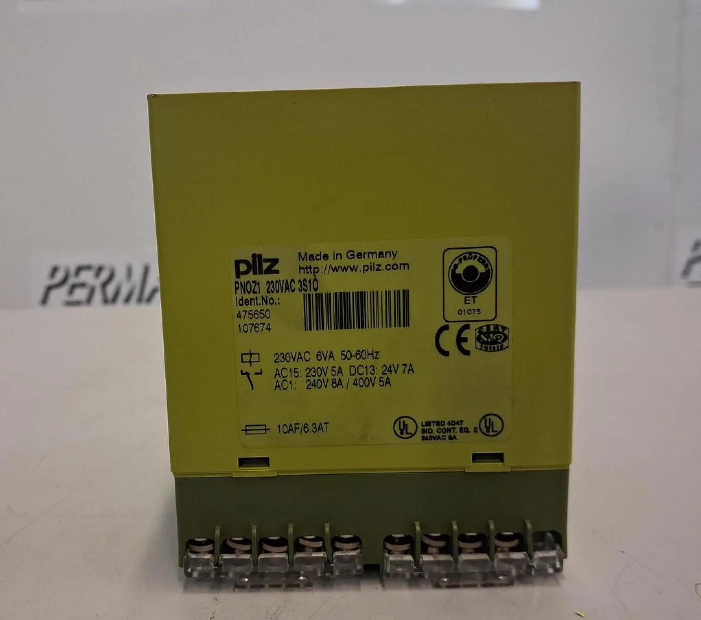 Pilz PNOZ S10 Sicherheitsrelais - 1