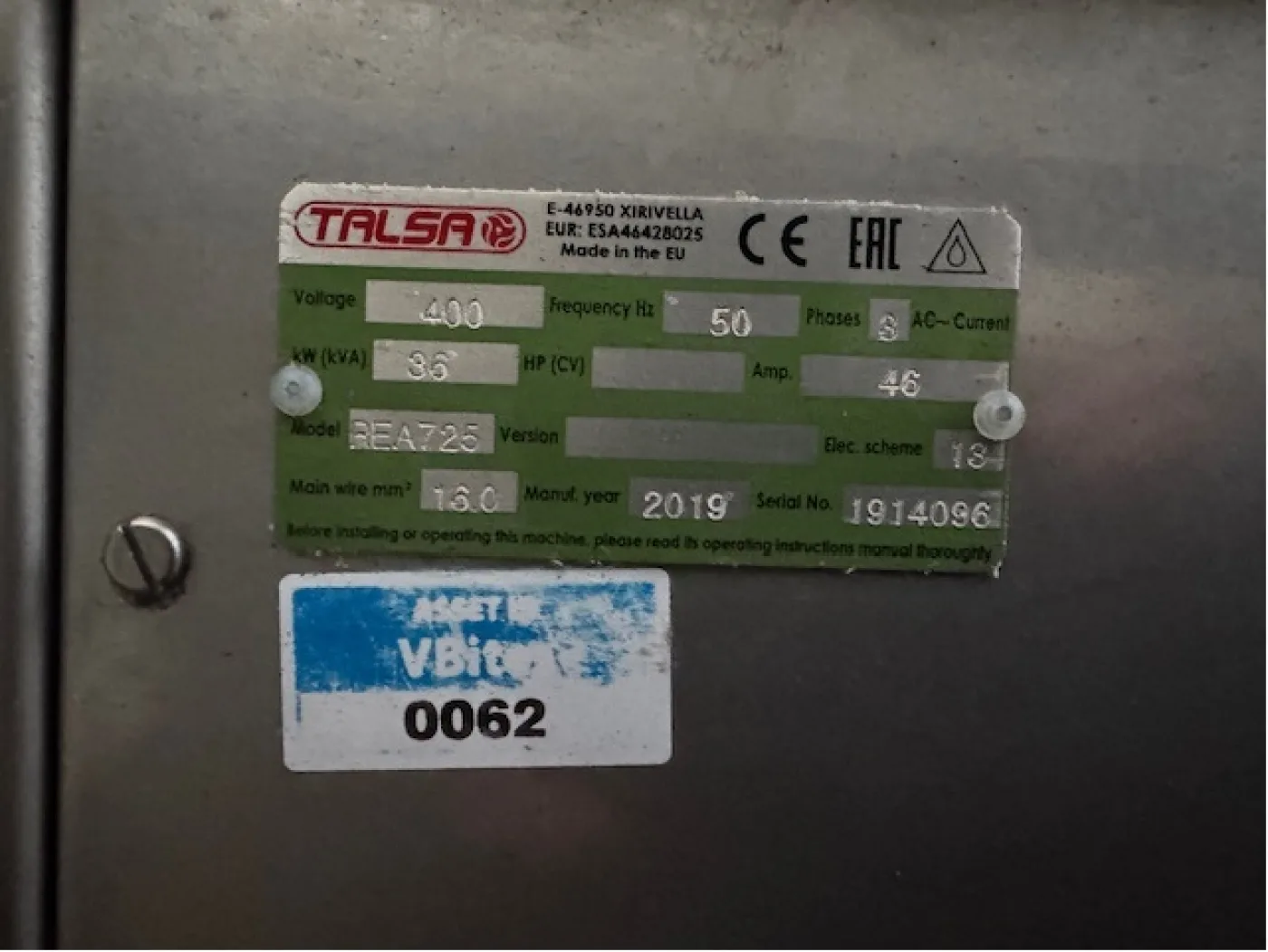 Talsa REA 725 Cooker - 4