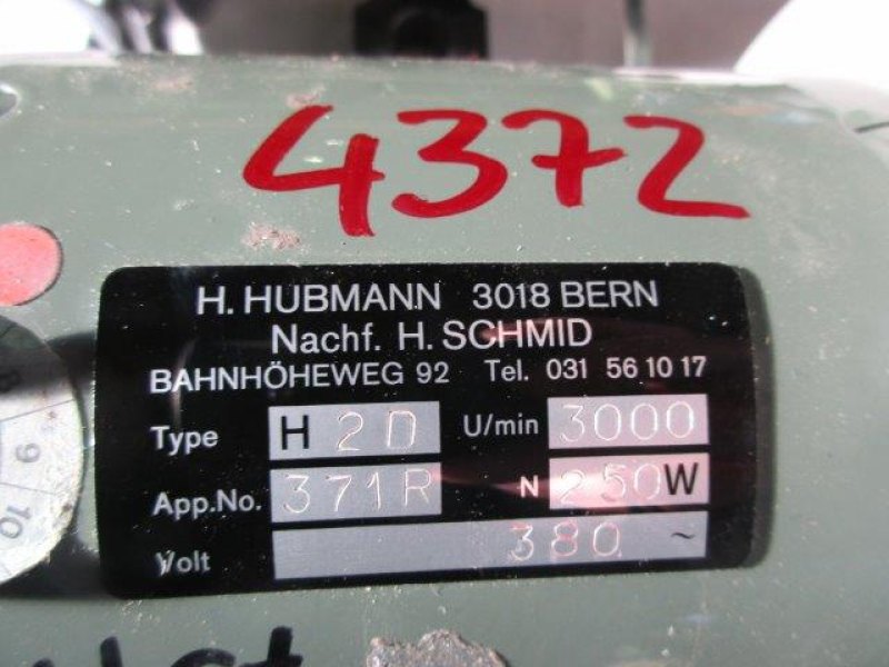H 20 HUBMANN / Bern