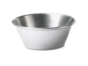 Table Craft 45ml Round Sauce Cup, Stainless Steel - islandcatering