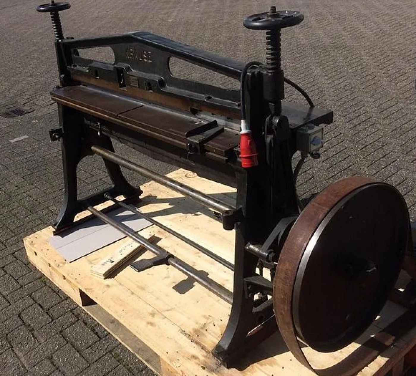 1985 Krause Creasing machine - 1