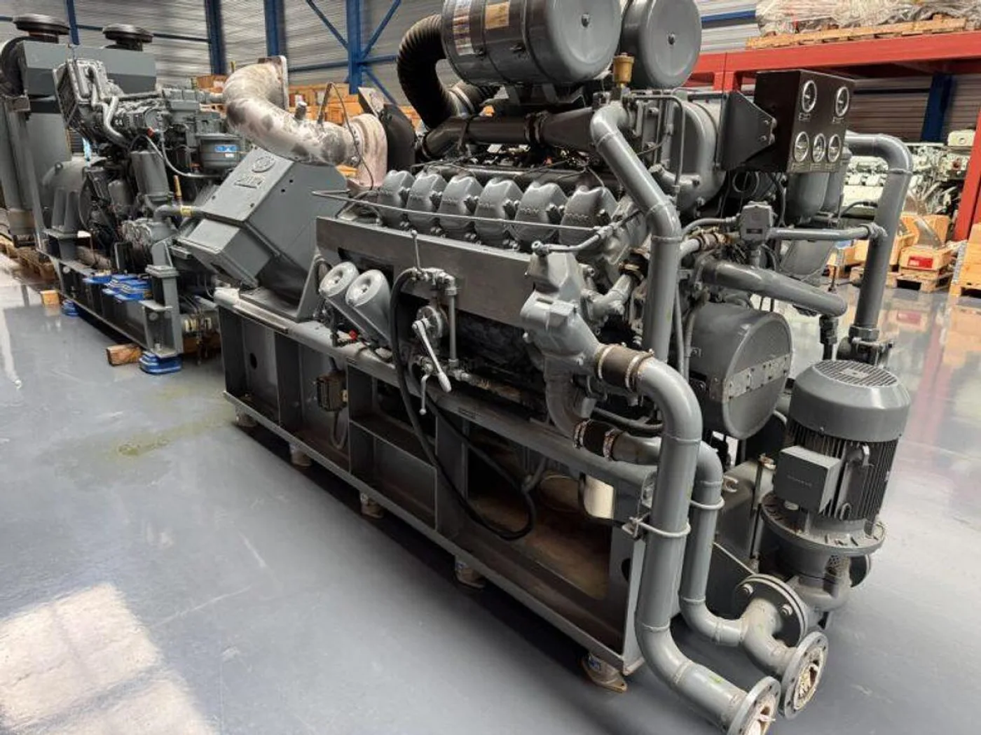 1986 MAN D2842LE / PILLER DIESEL GEN.SET 400 KVA - 2