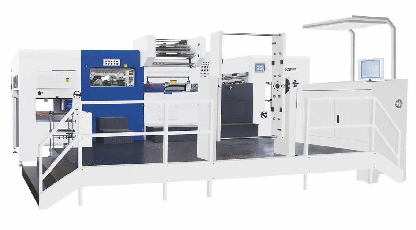 Die Cutting&Embossing&Foil Stamping Machine 1080CEF - 1