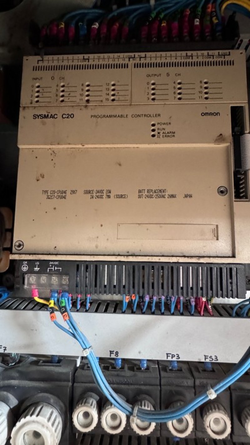 ELECTRICAL PANEL, ELECTROMECHANICAL, WITH PLC, SECOND-HAND MACHINE