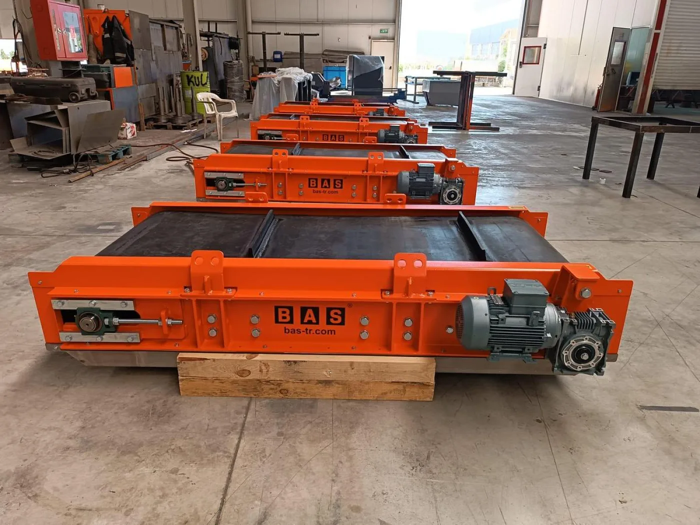 2026 BAS MBS-M-1200 Permanent Magnetic Over-Band Ferrous Metal Separator - 3