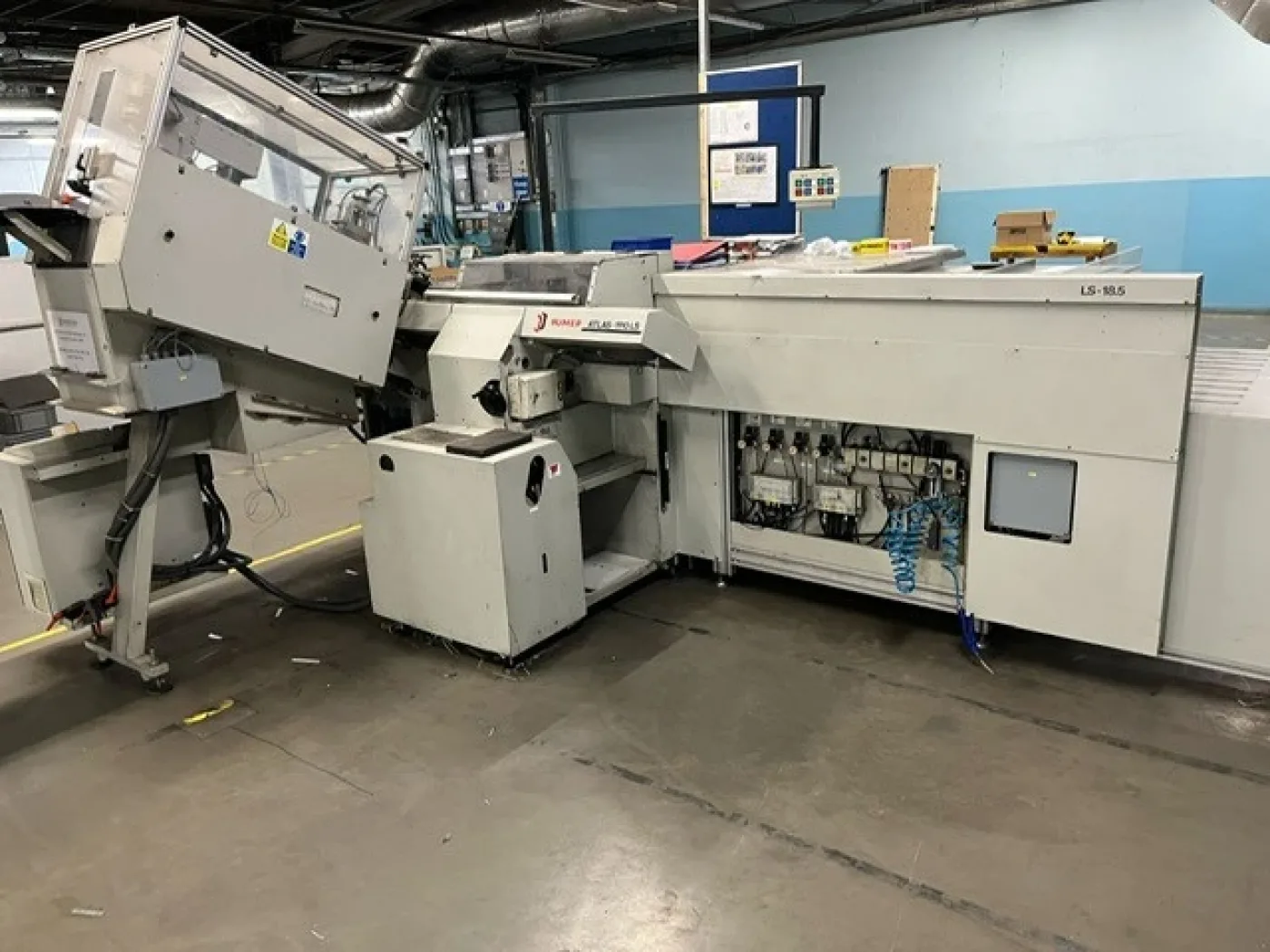 Blumer Atlas 1110 LS label cutting system - 5