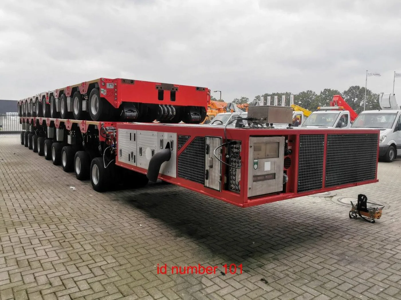 SCHEUERLE SPMT 3000 20 x 40 TONS AXLES! - 6