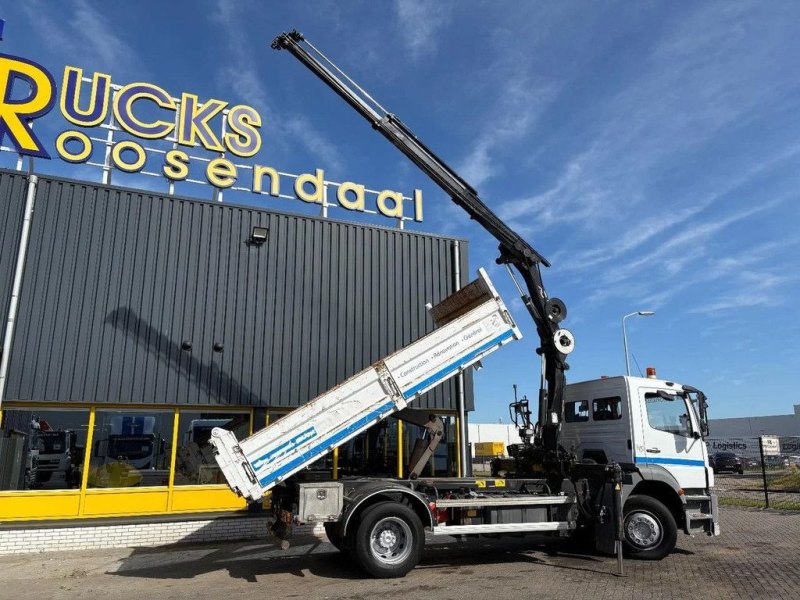 Mercedes-Benz Axor + HIAB 088 ES -3 HIDUO + TIPPER + MANUAL