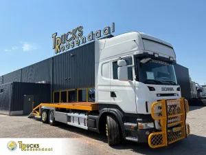 Scania R480 6X2 + 3 PEDALS + STEERING AXLE + EURO 5 + ALUMINUM LOADING RAMPS