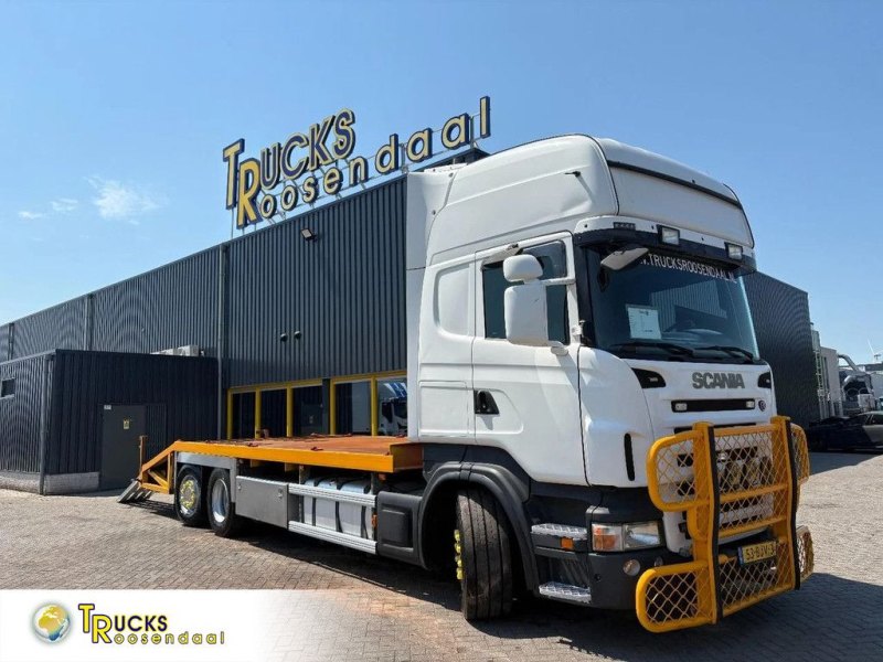 Scania R480 6X2 + 3 PEDALS + STEERING AXLE + EURO 5 + ALUMINUM LOADING RAMPS