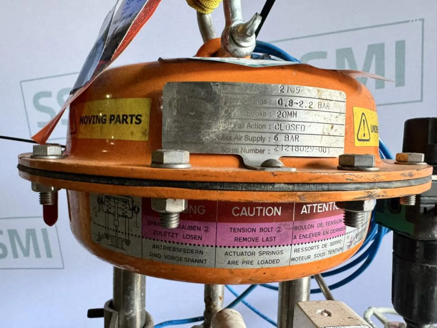 2021 Rotork / North American Pneumatic control valve actuator with digital positioner - 2