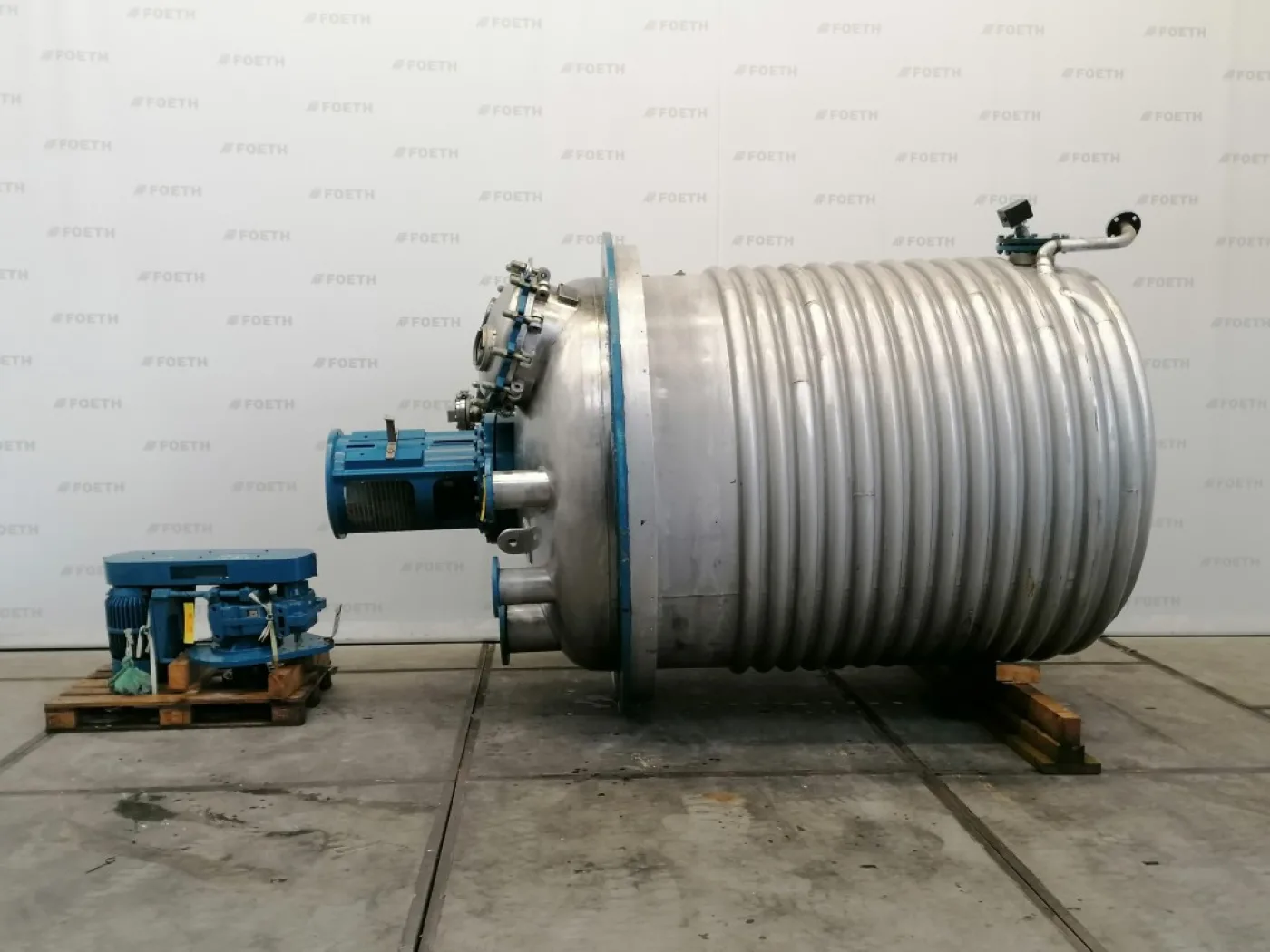 Stoecklin 6300 ltr - Stainless Steel Reactor - 1